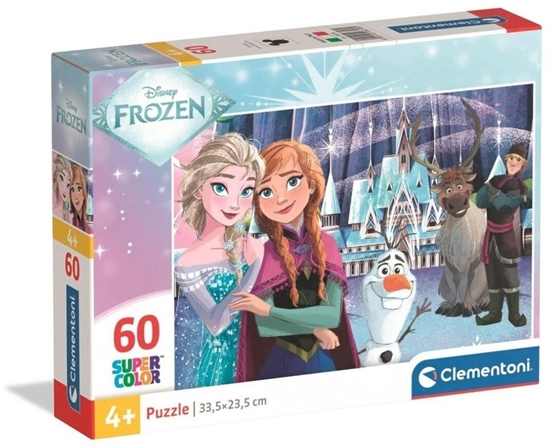 Picture of CLE puzzle 60 SuperKolor Frozen 26318