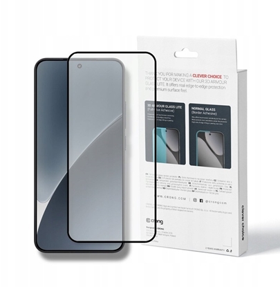 Attēls no Crong 3D Armour Glass Lite - Hartowane szko Full Glue do Xiaomi 15