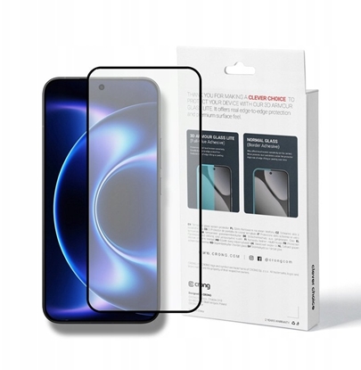 Attēls no Crong 3D Armour Glass Lite - Hartowane szko Full Glue do Xiaomi 17