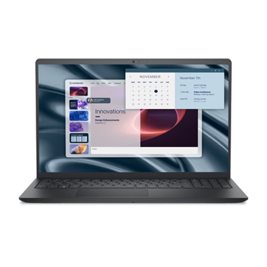 Picture of Dell Pro 15 Essential PV15255 | Carbon Black | 15.6 " | FHD | 1920 x 1080 pixels | AMD Ryzen 5 | 7520U | 8 GB | LPDDR5 | Solid-state drive capacity 512 GB | AMD Radeon 610M Graphics | Windows 11 Pro | 802.11ac | Keyboard language English | Warranty 36 mon