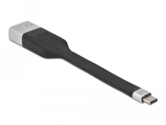 Изображение Delock FPC Flat Ribbon Cable USB Type-C™ to Gigabit LAN 10/100/1000 Mbps 15 cm