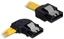 Изображение Delock SATA 3 Gb/s Cable straight to left angled 30 cm yellow