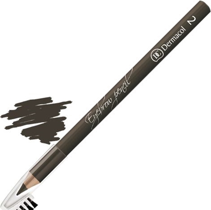 Изображение Dermacol Eyebrow Pencil No.2 kredka do brwi odcie 2 1.6g