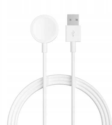 Picture of Devia adowarka indukcyjna magnetyczna Kintone USB 1,0 m biaa do Apple Watch