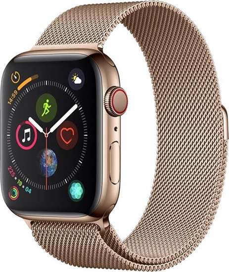 Picture of Devia Devia pasek Elegant Milanese do Apple Watch 44mm/ 42mm gold