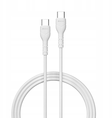 Изображение Devia kabel Kintone EC151 USB-C - USB-C 1,0 m 3A biay