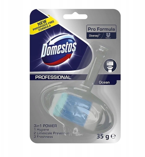 Picture of Domestos Professional  Zawieszka do WC 3w1 Power Ocean - 35 g