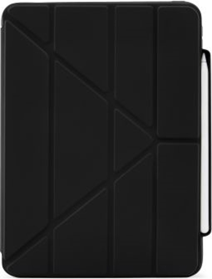 Picture of Etui na tablet Pipetto Pipetto Origami No3 Pencil Case - obudowa ochronna z uchwytem do Apple Pencil do iPad Pro 11" 1/2/3G (czarna)