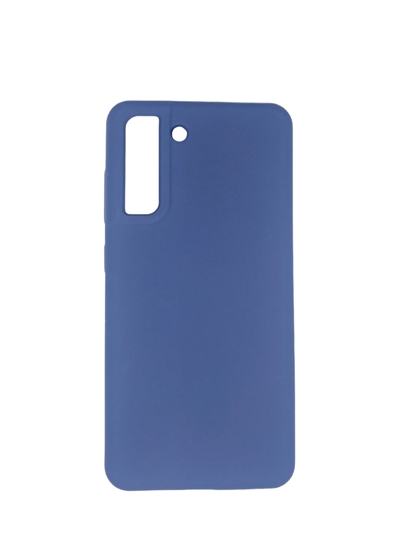 Изображение Evelatus Samsung Galaxy S21 FE Premium Soft Touch Silicone Case Navy Blue
