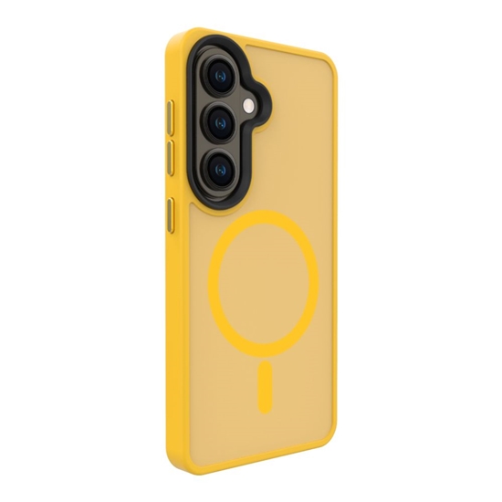 Picture of Evelatus Samsung Galaxy S26 Hybrid Case with Magnetic PC+TPU Orange
