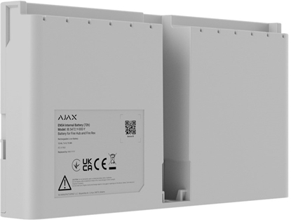 Attēls no FIRE ALARM ACC BATTERY INTERN/72H WHITE 127878 AJAX