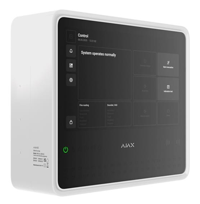 Изображение FIRE ALARM PANEL FIRE HUB/EN54 WHITE 125732 AJAX
