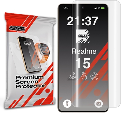 Изображение Folia hydroelowa GrizzGlass Hydrofilm do Realme 15