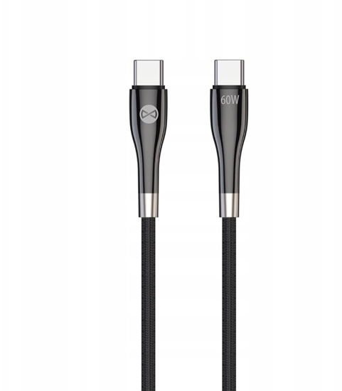 Picture of Forever kabel Sleek USB-C - USB-C 2,0 m 60W czarny