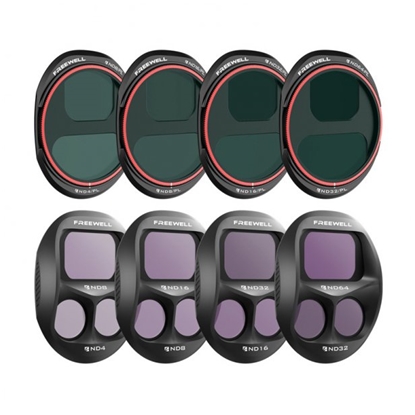 Attēls no Freewell Zestaw filtrów do Dji Mavic 4 Pro All Day (8szt)