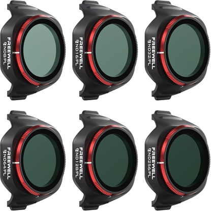 Attēls no Freewell Zestaw filtrów Mini 5 Pro Filters Bright Day (6 szt.) ND8/PL | ND16/PL | ND32/PL | ND64/PL | ND128/PL | ND256/PL