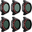 Picture of Freewell Zestaw filtrów Mini 5 Pro Filters Bright Day (6 szt.) ND8/PL | ND16/PL | ND32/PL | ND64/PL | ND128/PL | ND256/PL