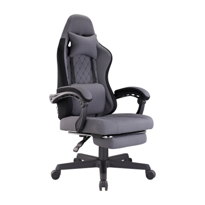 Picture of Gaming Chair with Headrest and Lumbar Support, with RGB Lighting