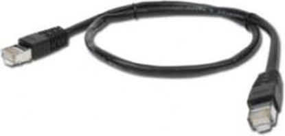 Picture of Gembird patchcord RJ45, osonka zalewana, kat. 5e, FTP, 0.5m, czarny (PP22-0.5M/BK)