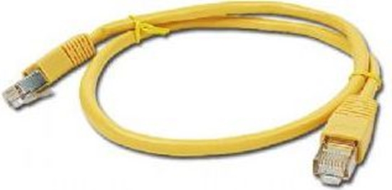 Picture of Gembird patchcord RJ45, osonka zalewana, kat. 5e, FTP, 0.5m, óty (PP22-0.5M/Y)