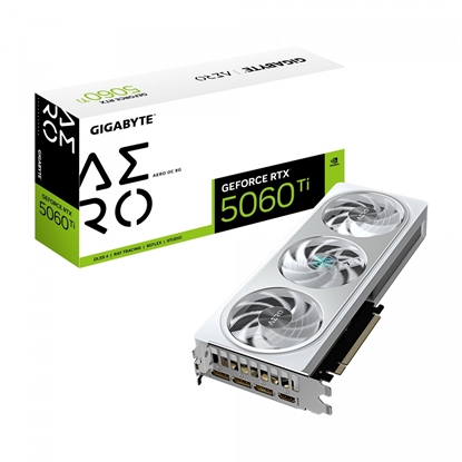 Attēls no GIGABYTE GeForce RTX 5060 Ti AERO OC 8GB