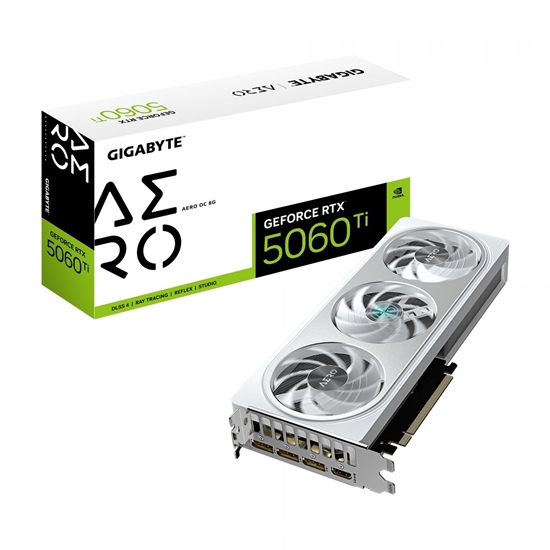 Picture of GIGABYTE GeForce RTX 5060 Ti AERO OC 8GB