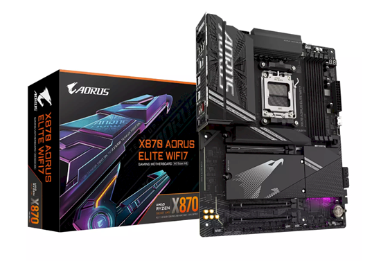 Picture of Gigabyte X870 Aorus Elite WIFI7 Motherboard