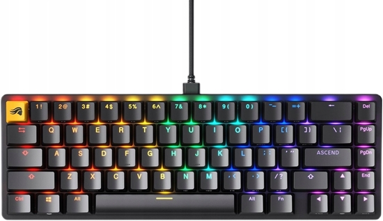 Picture of GLO-KB GMMK2 65% RGB Hot Swap Fox Switch Czarny