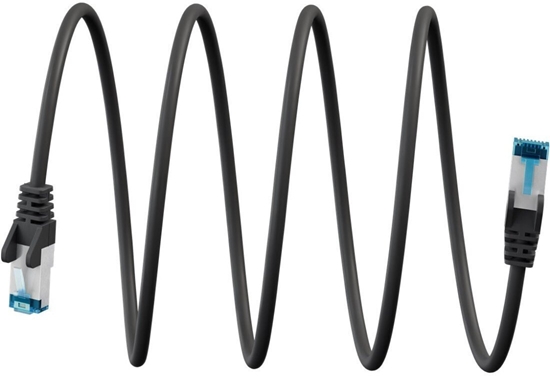 Picture of Goobay Kabel krosowy, Cat 6a, S/FTP (PiMF), czarny, 3 m (79343)