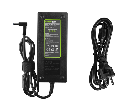 Изображение Green Cell PRO Charger  AC Adapter for HP Omen 15-5000 17-W HP Envy 15-J 17-J 19.5V 6.15A 120W