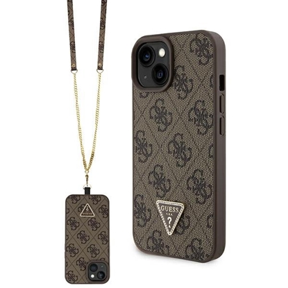 Изображение Guess Crossbody 4G Metal Logo Back Case for Apple iPhone 15 Plus