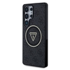 Изображение Guess IML 4G Glitter and Triangle Logo MagSafe Case for Samsung Galaxy S25 Ultra / Black