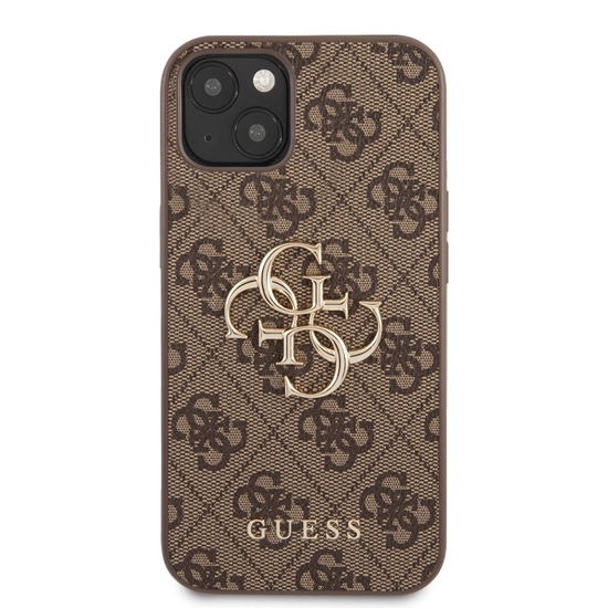 Picture of Guess PU 4G Metal Logo Case for iPhone 13