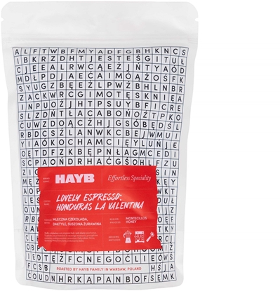 Attēls no HAYB - kawa ziarnista Lovely Espresso Honduras La Valentina Espresso 250 g