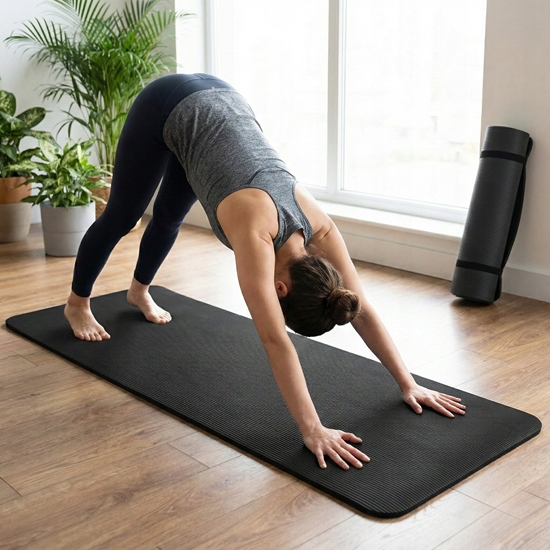 Picture of Funfit Hantle Bitumiczne 30 kg Zestaw 2x15kg z dugim gryfem