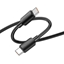 Изображение Hoco Cable USB C to USB C Hoco PD 6A 100W 1 m X96 black