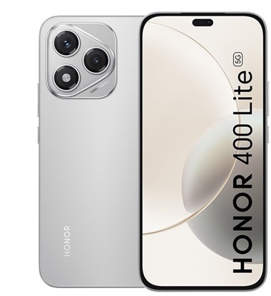 Изображение Honor 400 Lite 5G 17 cm (6.7") Dual SIM Android 15 USB Type-C 8 GB 256 GB 5230 mAh Szary