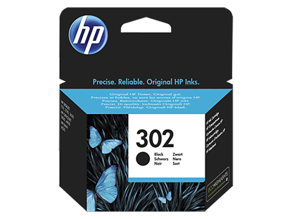 Изображение HP 302 (F6U66AE) Ink Cartridge, Black (SPEC)