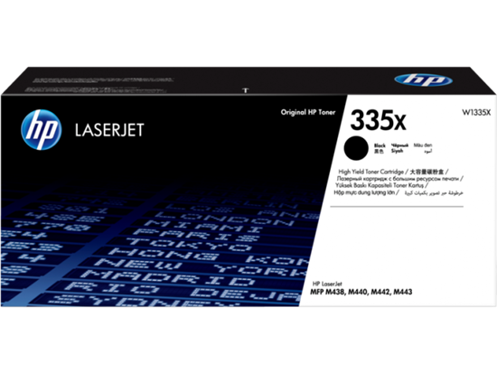 Picture of HP 335X (W1335X) Toner Cartridge, Black (SPEC)