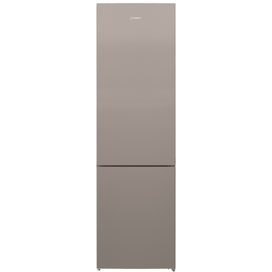 Picture of INDESIT Refrigerator | INKS 1401 S4E1 | Energy efficiency class E | Free standing | Combi | Height 202.5 cm | Fridge net capacity 266 L | Freezer net capacity 120 L | 38 dB | Silver
