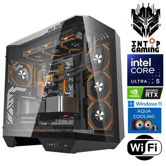 Изображение INTOP AQUA Ultra 5 245KF 32GB DDR5 1TB SSD M.2 NVME RTX5070Ti 16GB
 WiFi WIN11Pro