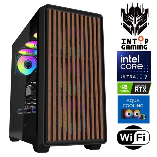 Picture of INTOP AQUA Ultra 7 265KF 16GB DDR5 1TB SSD M.2 NVME RTX5070 12GB WiFi no-OS