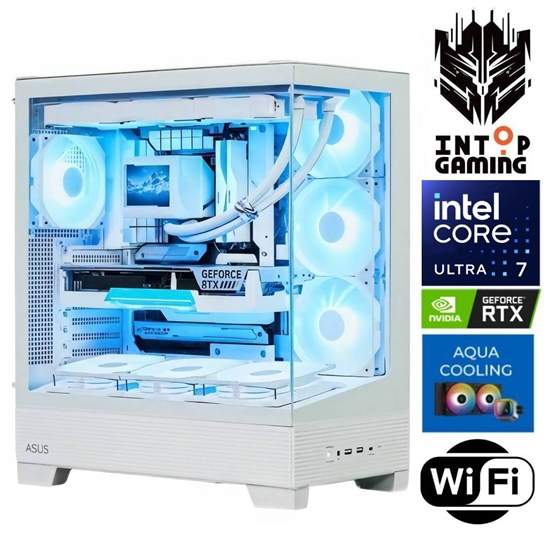 Изображение INTOP AQUA Ultra 7 265KF 16GB DDR5 1TB SSD M.2 NVME RTX5070Ti 16GB
 WiFi no-OS