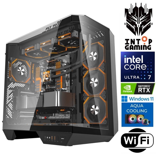 Изображение INTOP AQUA Ultra 7 265KF 16GB DDR5 1TB SSD M.2 NVME RTX5070Ti 16GB
 WiFi WIN11Pro