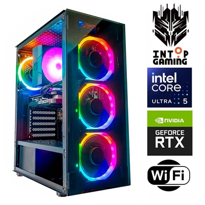 Attēls no INTOP Ultra 5 245KF 16GB DDR5 250SSD M.2 NVME RTX5060Ti 16GB WiFi no-OS