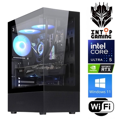 Изображение INTOP Ultra 5 245KF 32GB DDR5 500SSD M.2 NVME RTX5060Ti 8GB WiFi WIN11