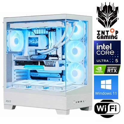 Attēls no INTOP Ultra 5 245KF 64GB DDR5 1TB SSD M.2 NVME RTX5060Ti 8GB WiFi WIN11Pro