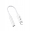 Изображение yesido Kabel Audio YAU44 Lightning-3.5mm Aux Female, 30cm, WHITE / BIAY