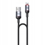 Изображение yesido Kabel CA129L 12W USB-Lightning 1.2m 2A, BLACK / CZARNY