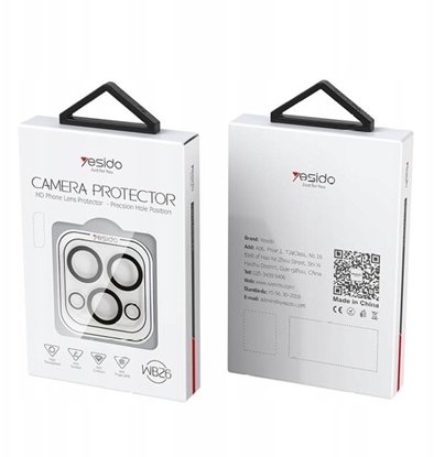 Picture of Yesido Lens Protector WB27 iPhone 15 Pro / 15 Pro Max, SILVER / SREBRNY